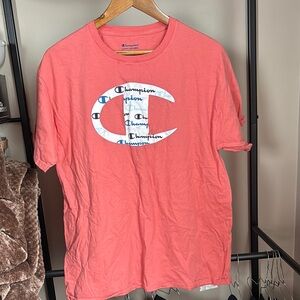 Champion Men's Coral T-Shirt
